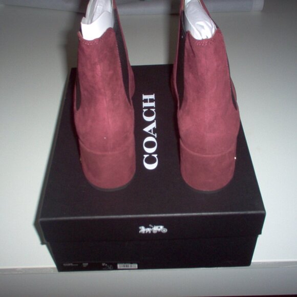 Coach TIA Suede booties - Picture 6 of 7